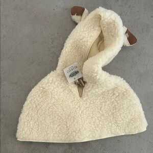 Cozy Wool Kids Hooded Scarf from Ireland